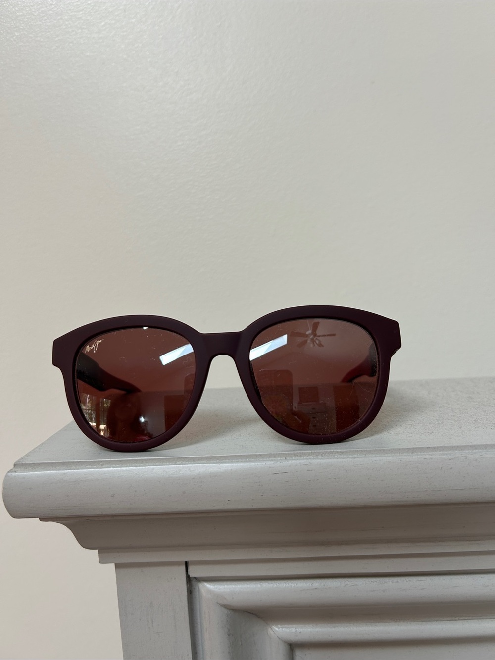 Maui Jim Plum Round Women’s Sunglasses